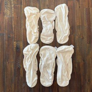 Six Grovia Stay Dry Soaker Pads